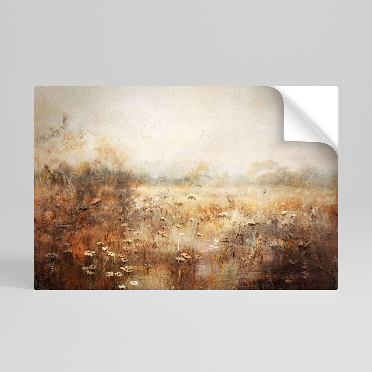TRANQUIL FIELD Poster Orizzontale Adesivo