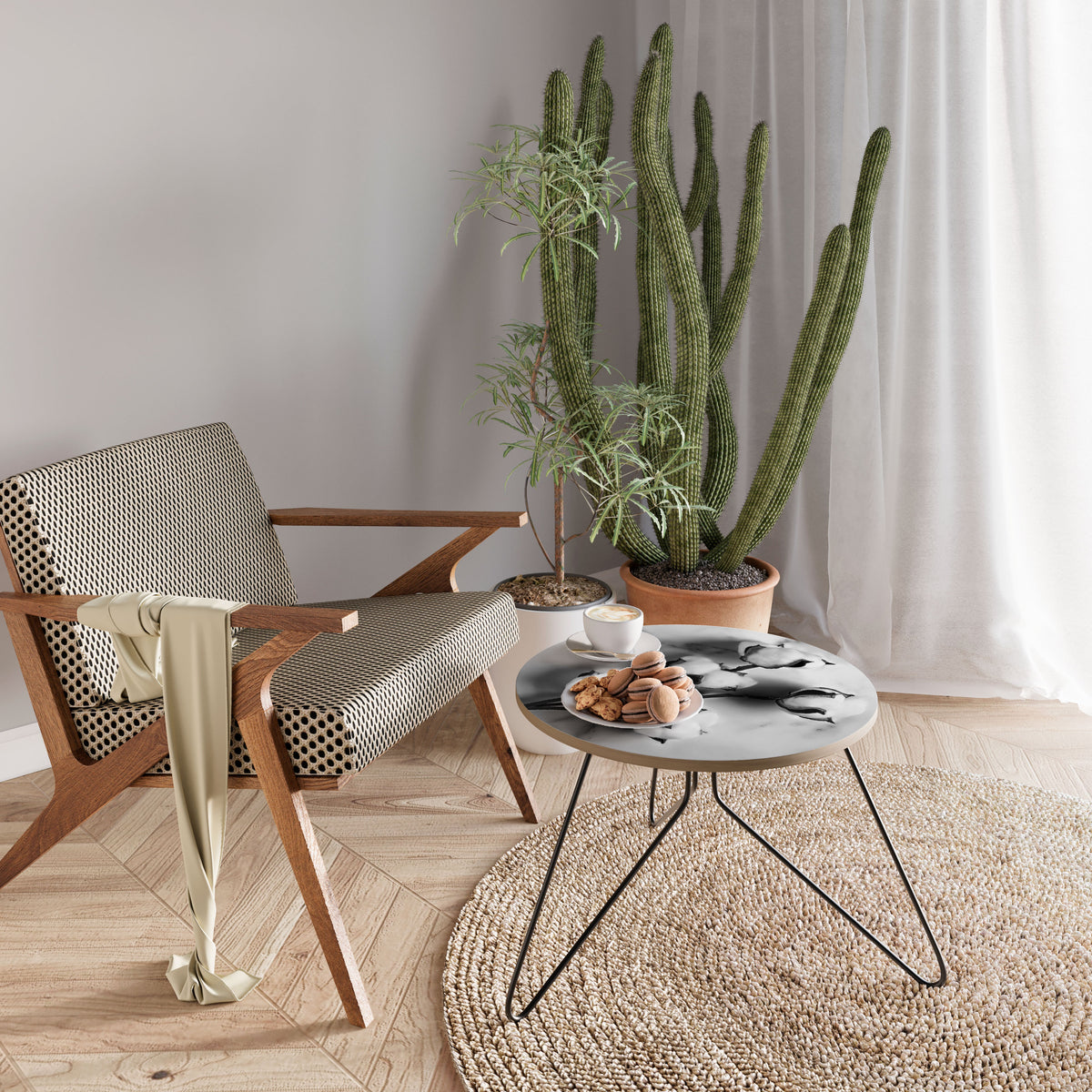 MONOCHROME COTTON DREAMS Mesa de Centro
