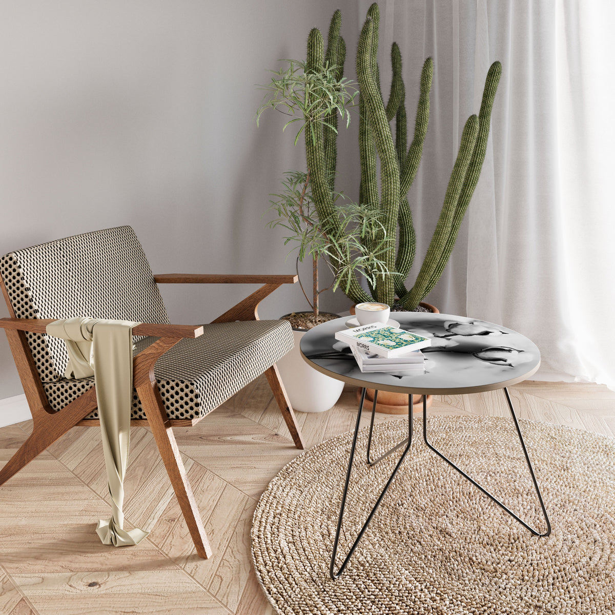 MONOCHROME COTTON DREAMS Mesa de Centro