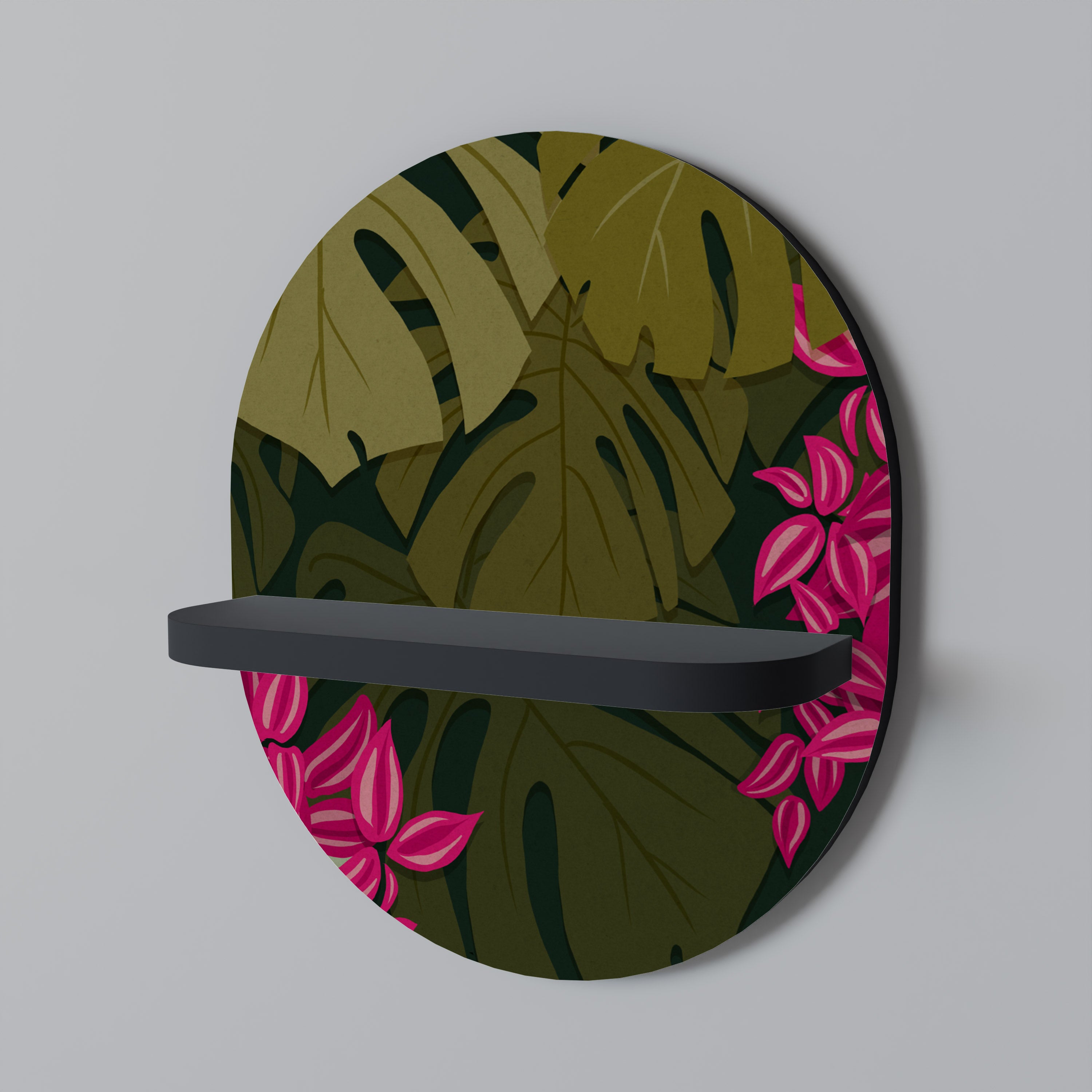 TROPICAL BEAUTY Decorative Art Shelf