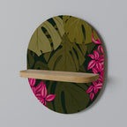 TROPICAL BEAUTY Decorative Art Shelf