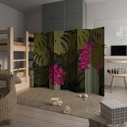 TROPICAL BEAUTY 6-teiliger Paravent