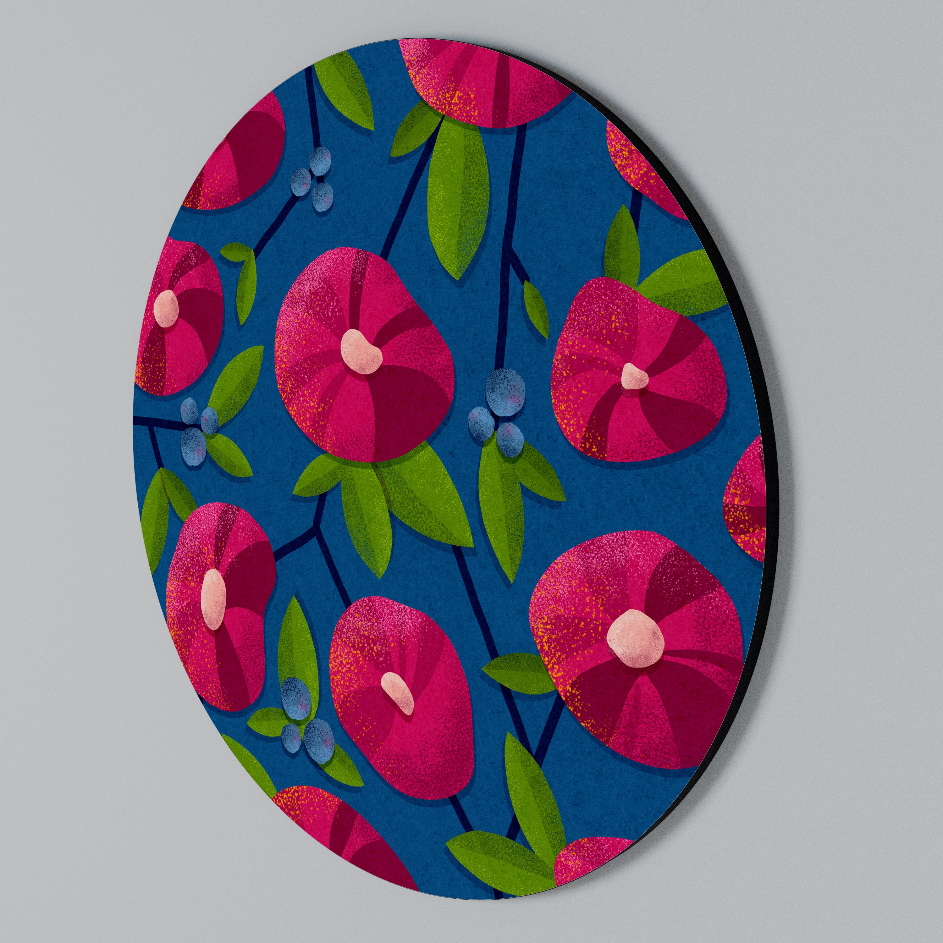 SPRING THOUGHTS Round Wall Art