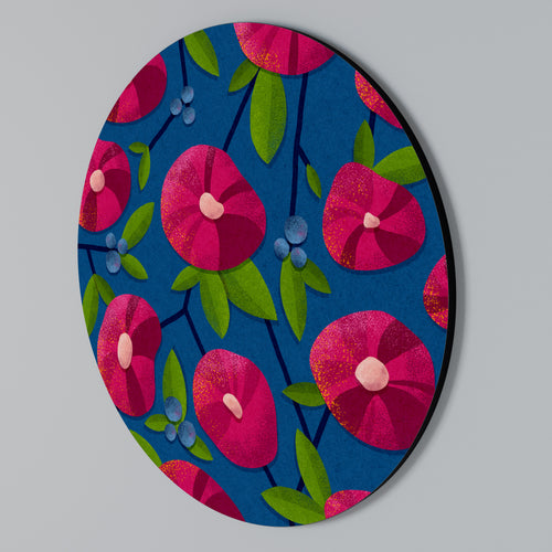 SPRING THOUGHTS Round Wall Art