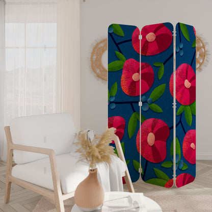 SPRING THOUGHTS 3-Panel Plywood Room Divider