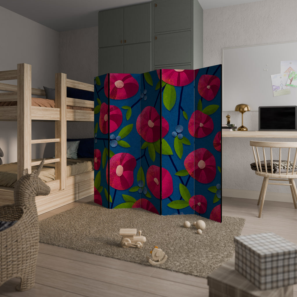 SPRING THOUGHTS Biombo de 5 Painéis