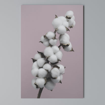 COTTON CLOUDS WHISPER Quadro em tela vertical