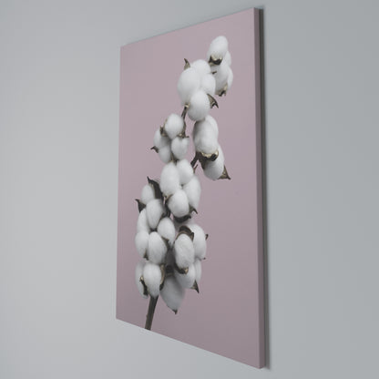 COTTON CLOUDS WHISPER Quadro em tela vertical
