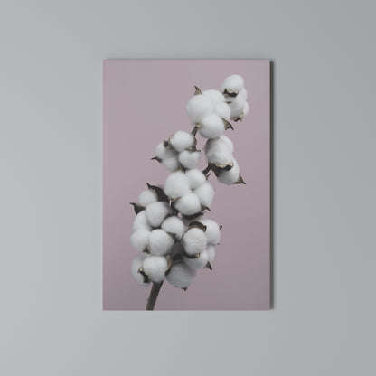 COTTON CLOUDS WHISPER Quadro em tela vertical