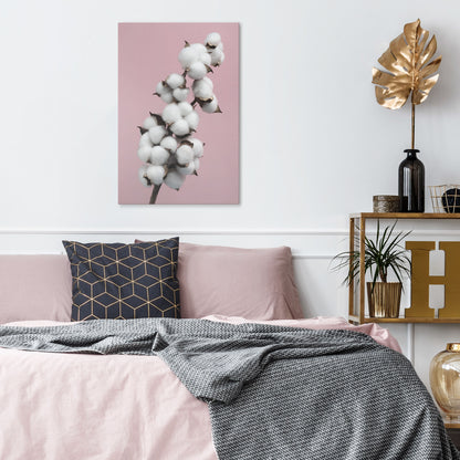 COTTON CLOUDS WHISPER Quadro em tela vertical