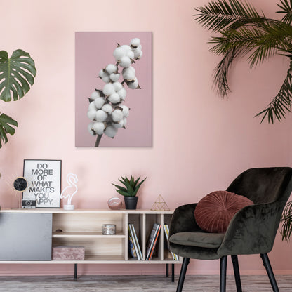 COTTON CLOUDS WHISPER Quadro em tela vertical