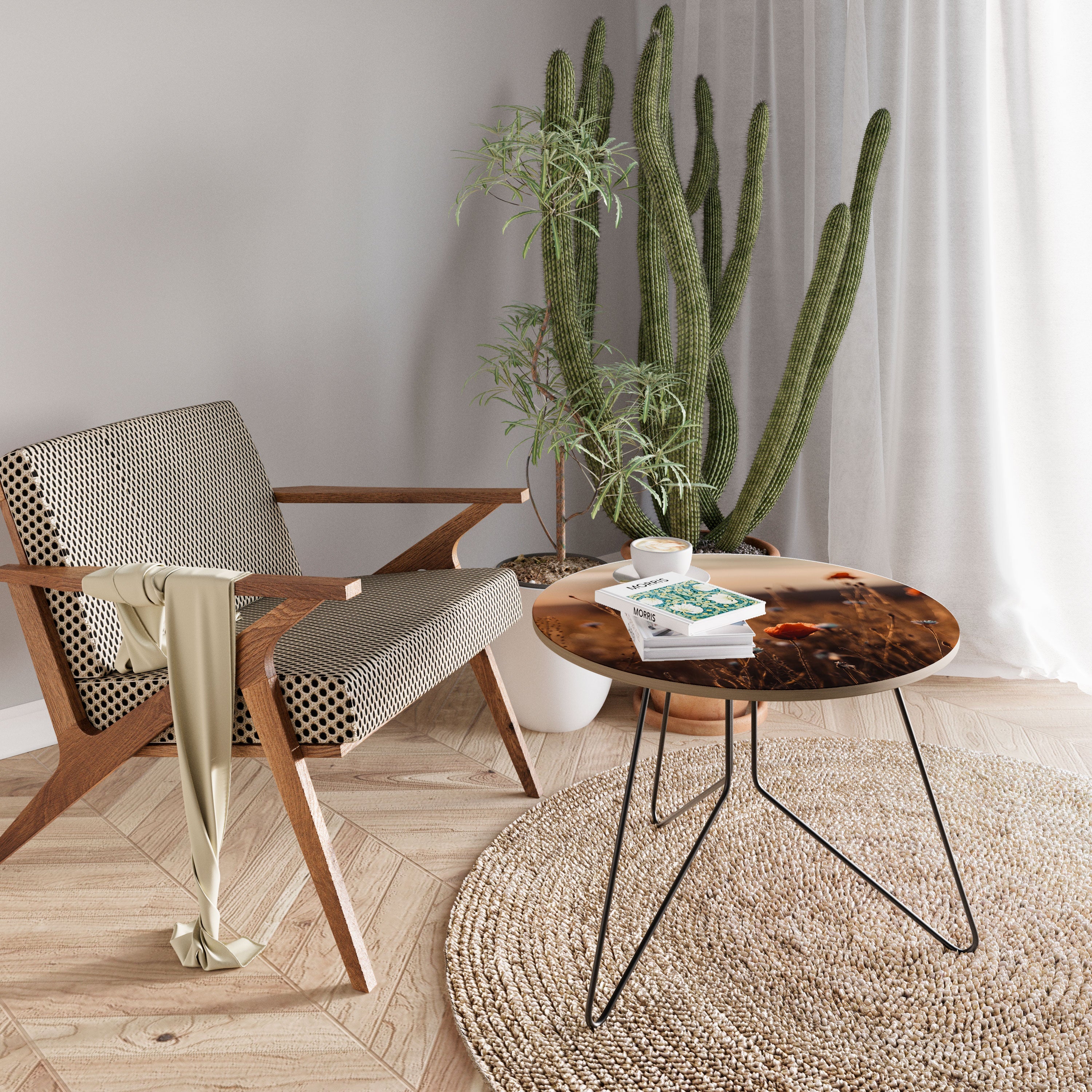 GLOWING MEADOWS AT DUSK Soffbord