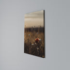 GLOWING MEADOWS AT DUSK Vertical Canvas Print