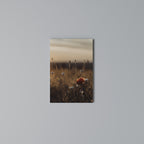 GLOWING MEADOWS AT DUSK Vertical Canvas Print