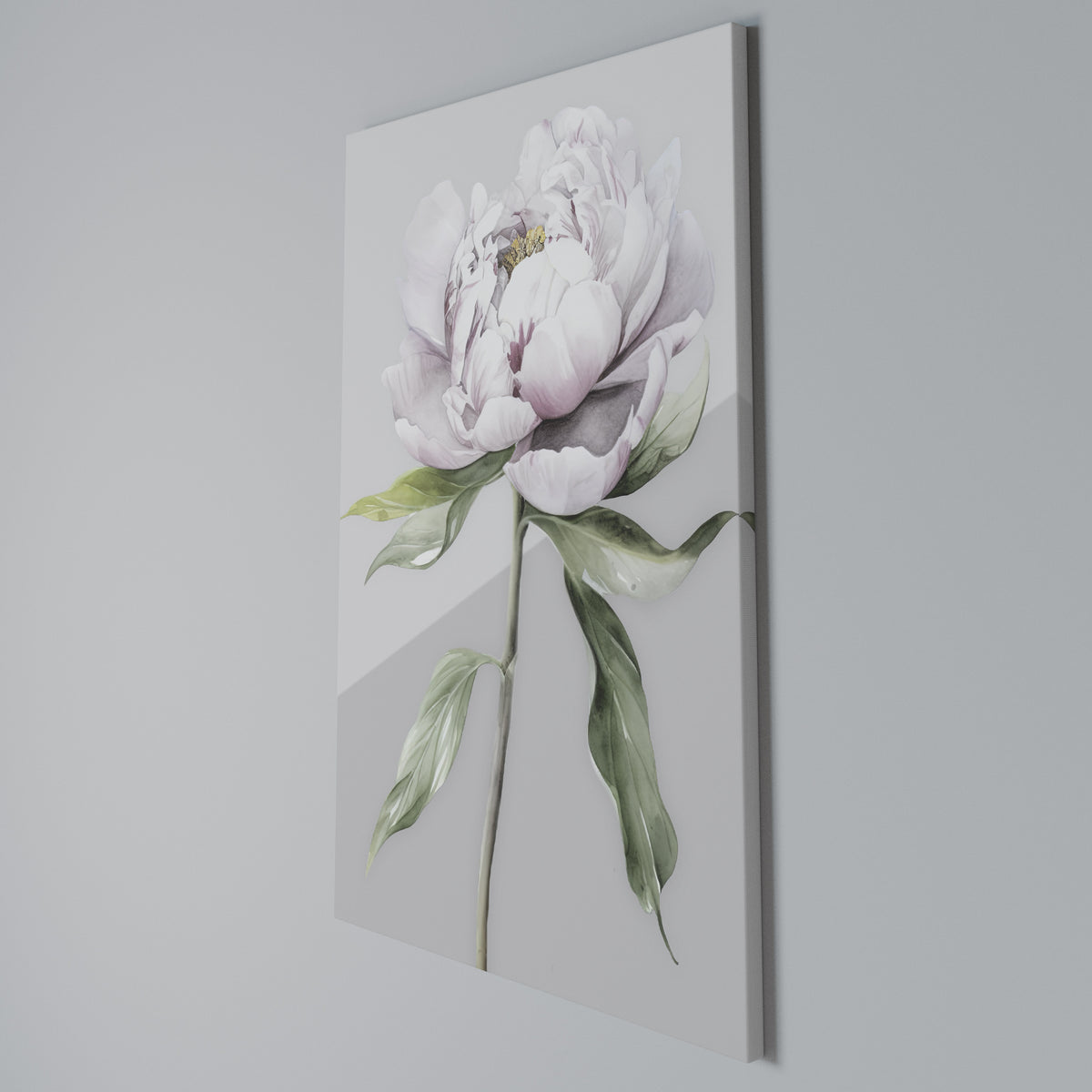 EVOCATIVE FLORAL FANTASY Vertical Canvas Print