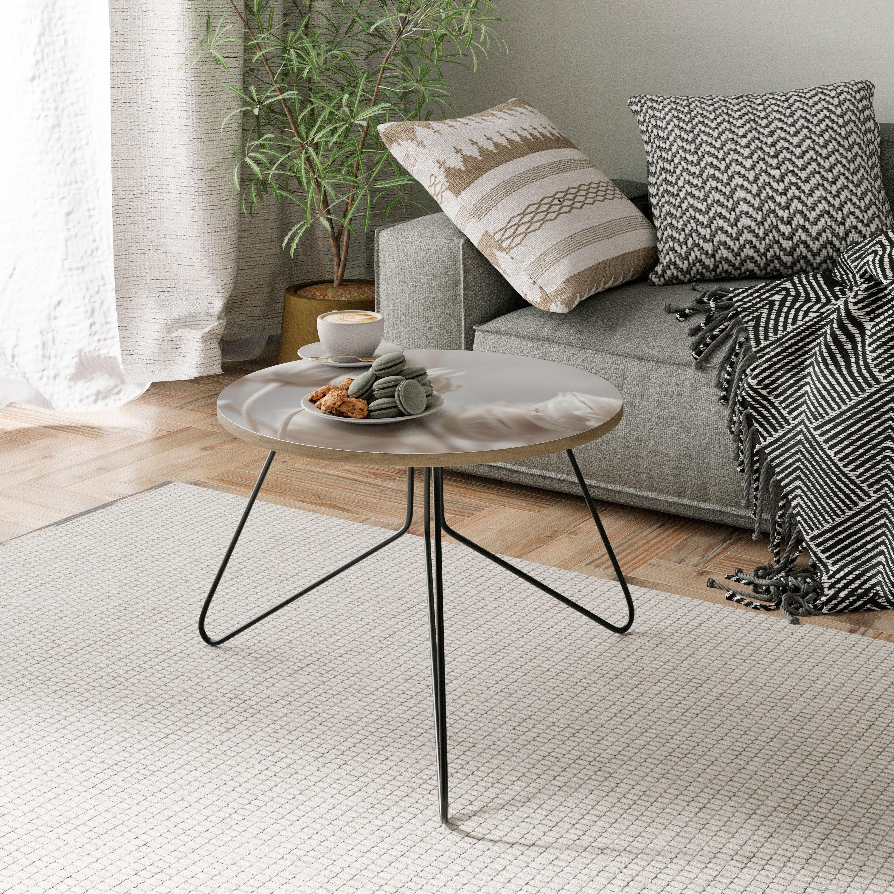 MYSTICAL BOTANICAL BLUSH Coffee Table
