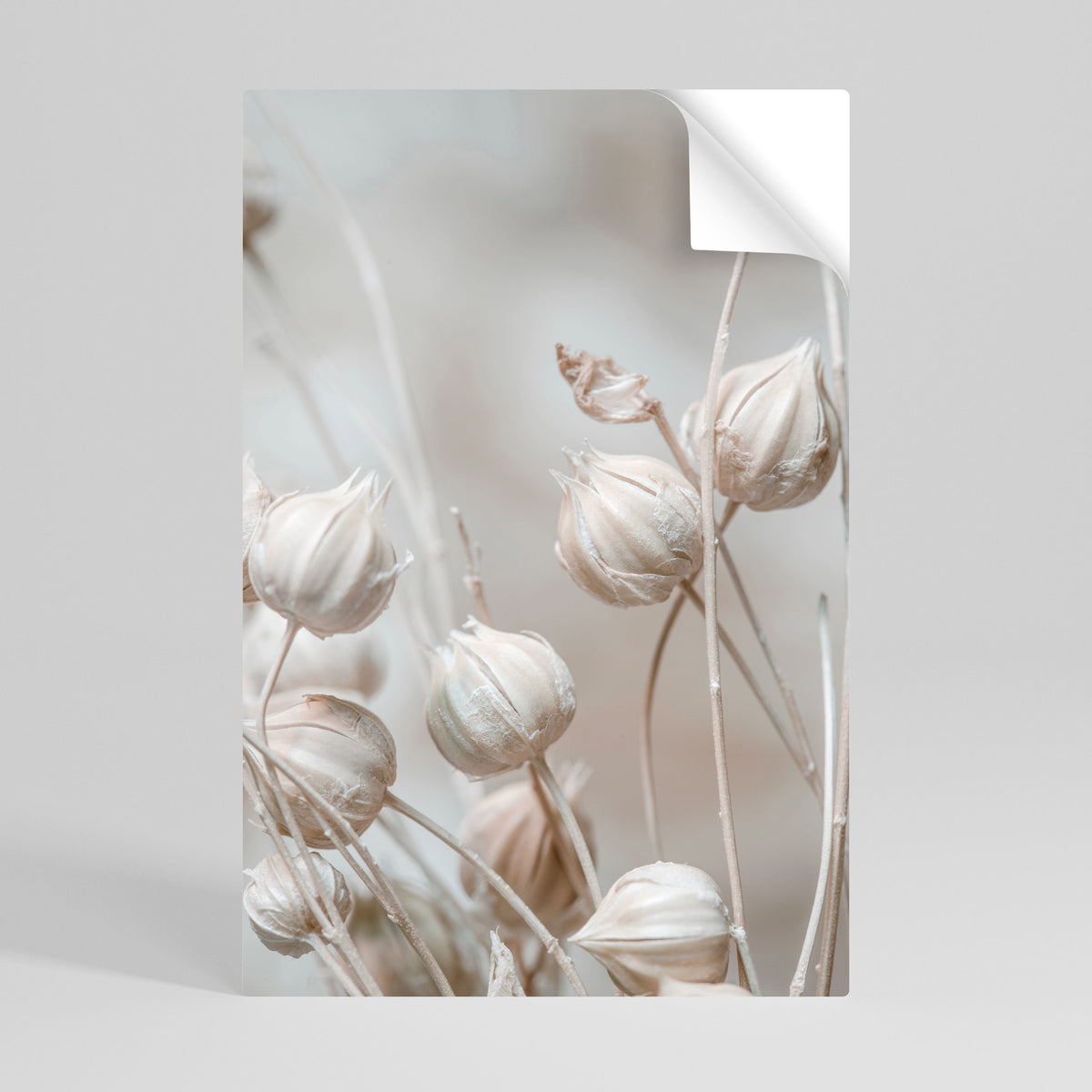 TRANQUIL BLOOMING VISION Poster Verticale Adesivo