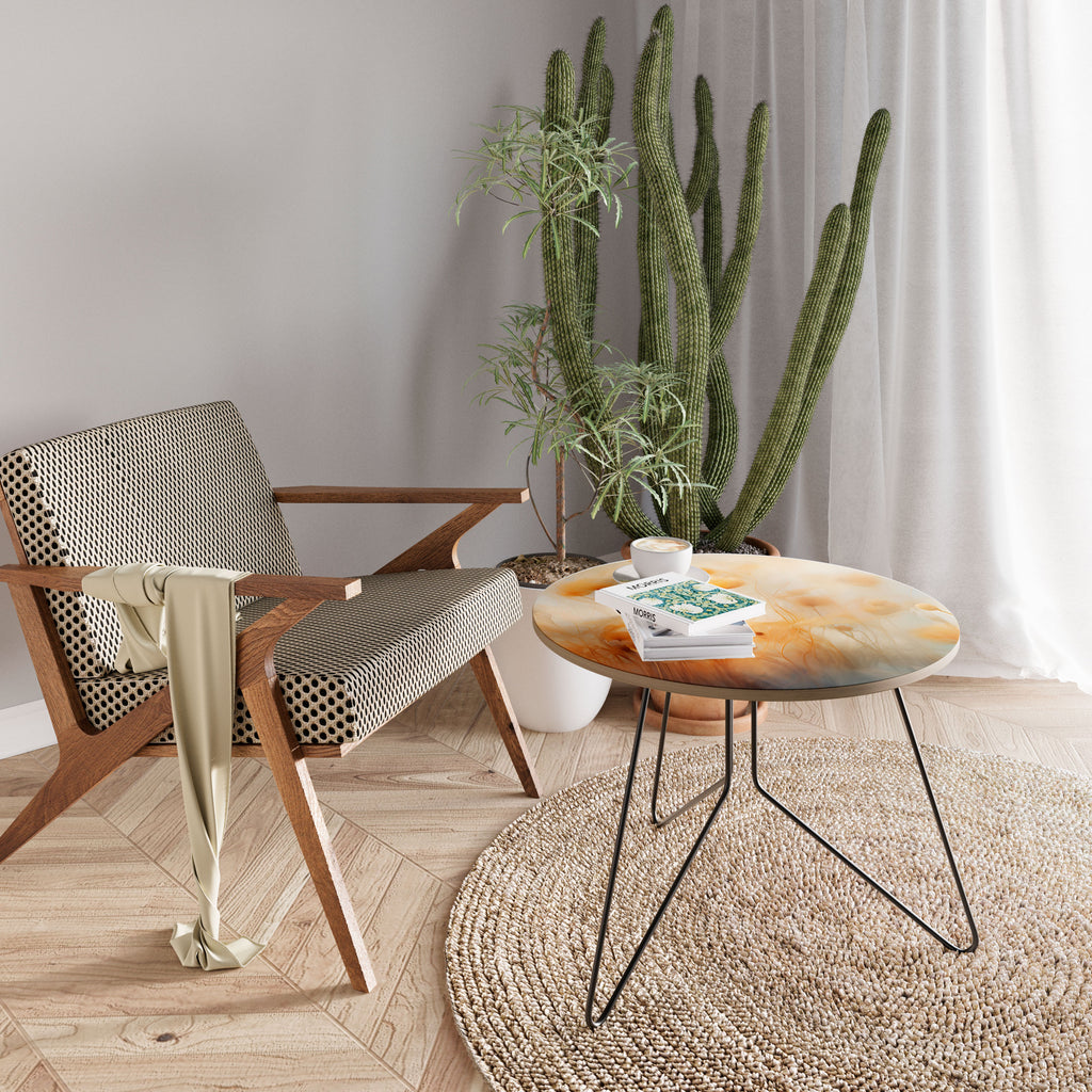 GOLDEN HUE EMBRACE Mesa de Centro