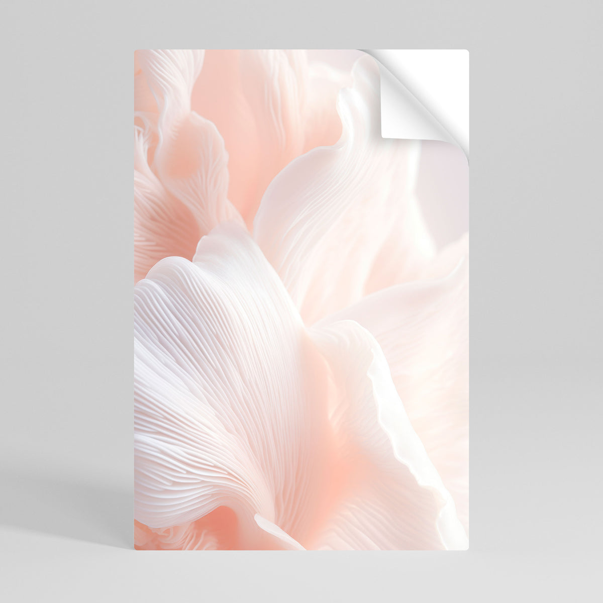 DELICATE PINK HARMONY Poster Verticale Adesivo
