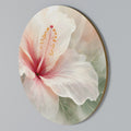 GOSSAMER FLORAL DREAM Round Wall Art
