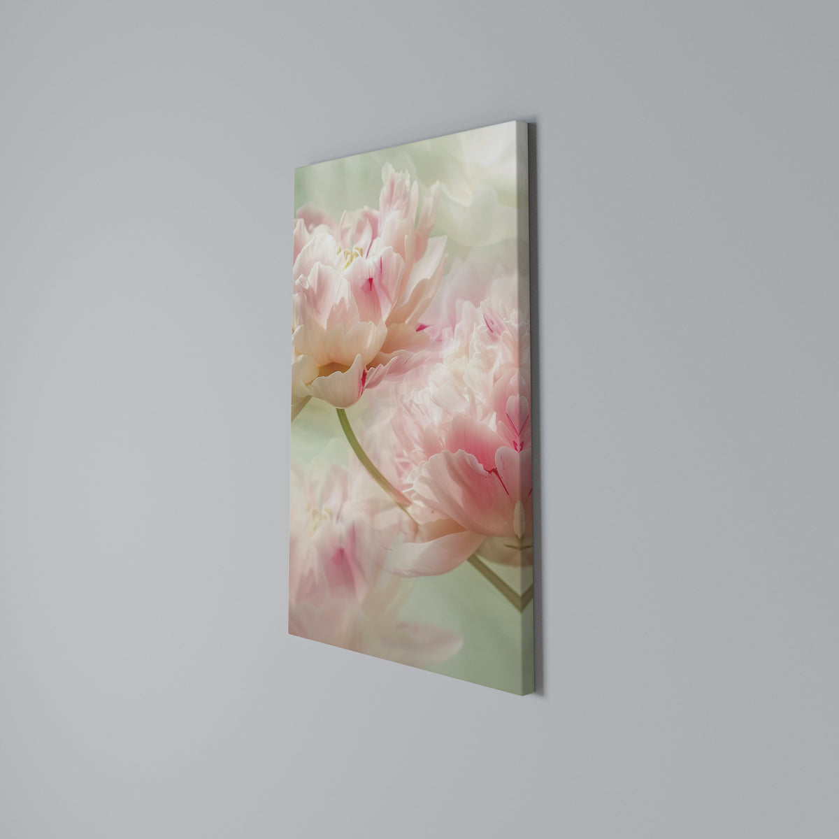 GENTLE HARMONY UNFOLDED Vertical Canvas Print