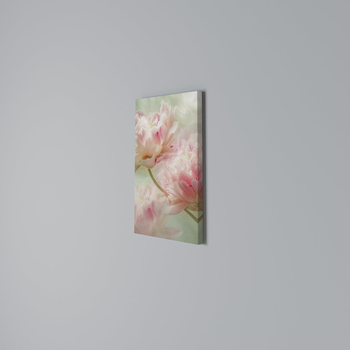 GENTLE HARMONY UNFOLDED Vertical Canvas Print