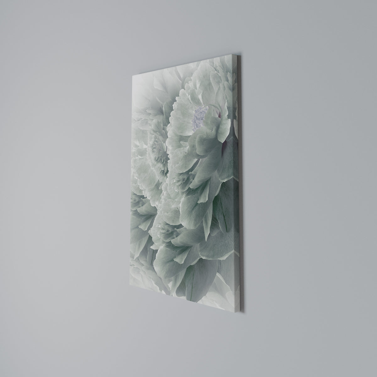 TREE PEONIES Cuadro en lienzo vertical