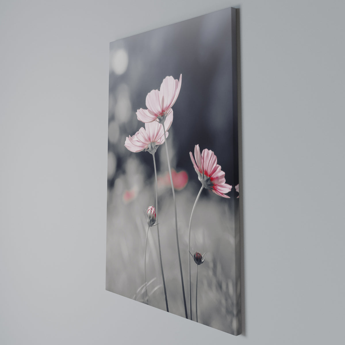 SUBTLE PETAL DANCE Κατακόρυφος Πίνακας σε Καμβά