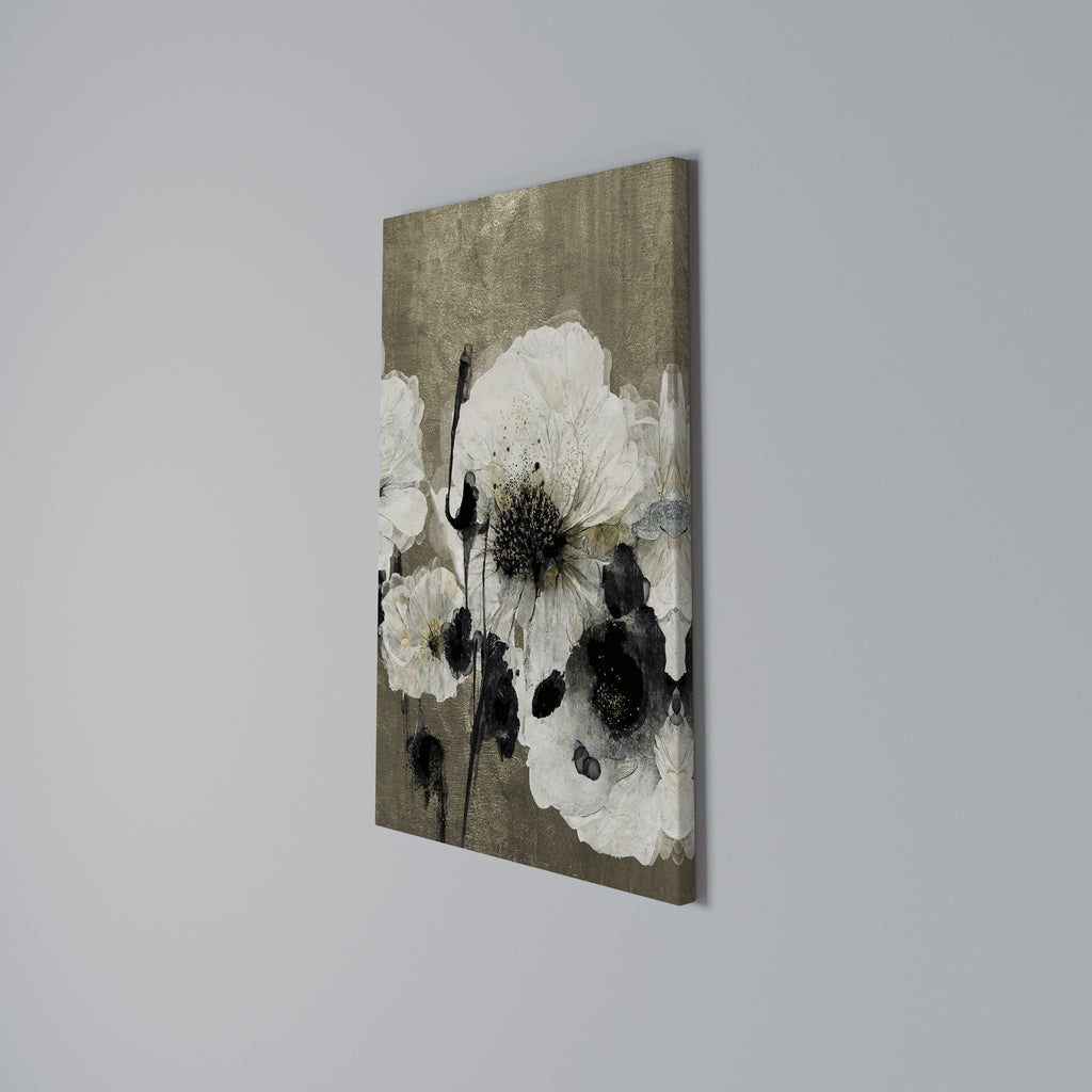 HARMONY IN WHITE Vertical Canvas Print