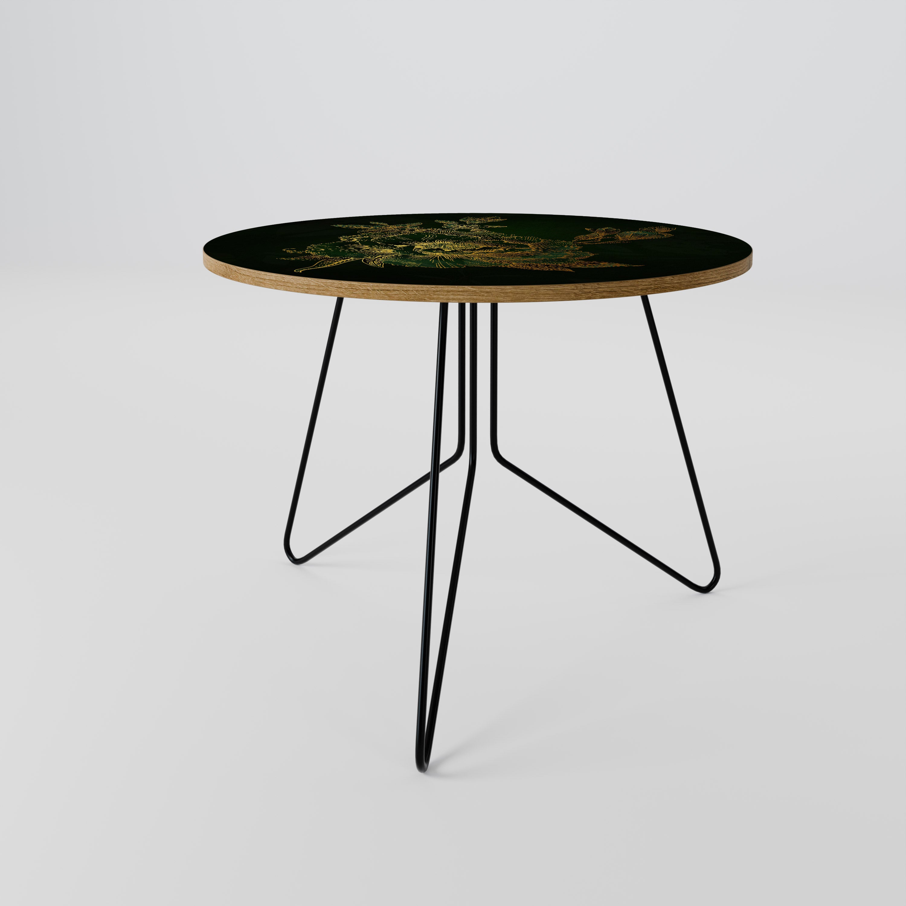 MIDNIGHT FLORAL GLIMMER Coffee Table