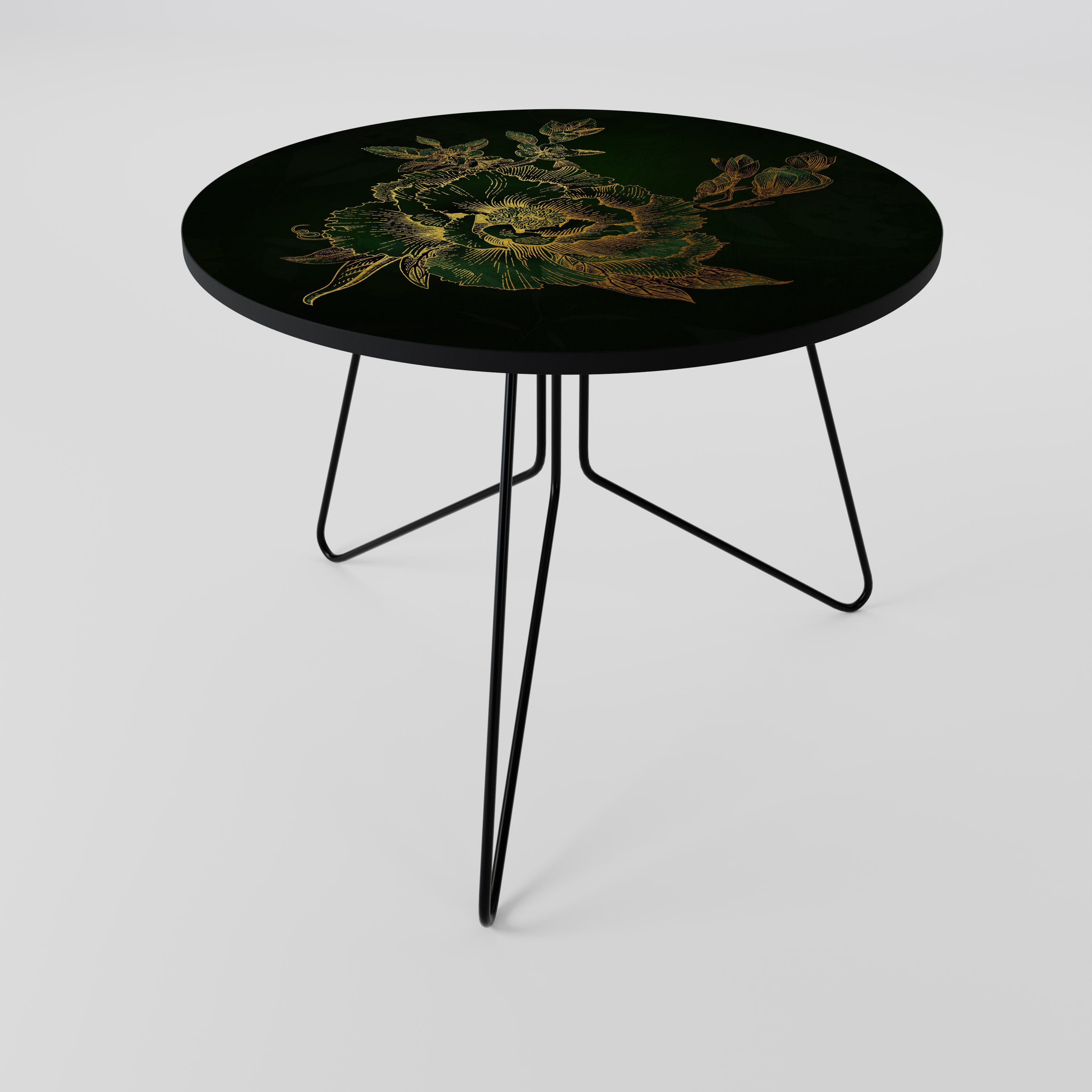 MIDNIGHT FLORAL GLIMMER Coffee Table