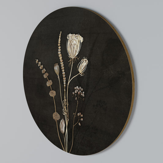 MEADOW ART. Rundes Wandbild