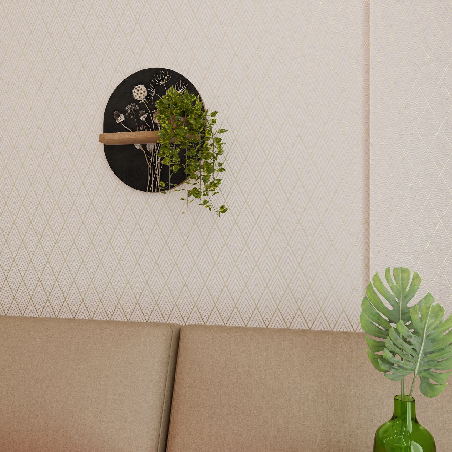 MEADOW SHADES Art Shelf
