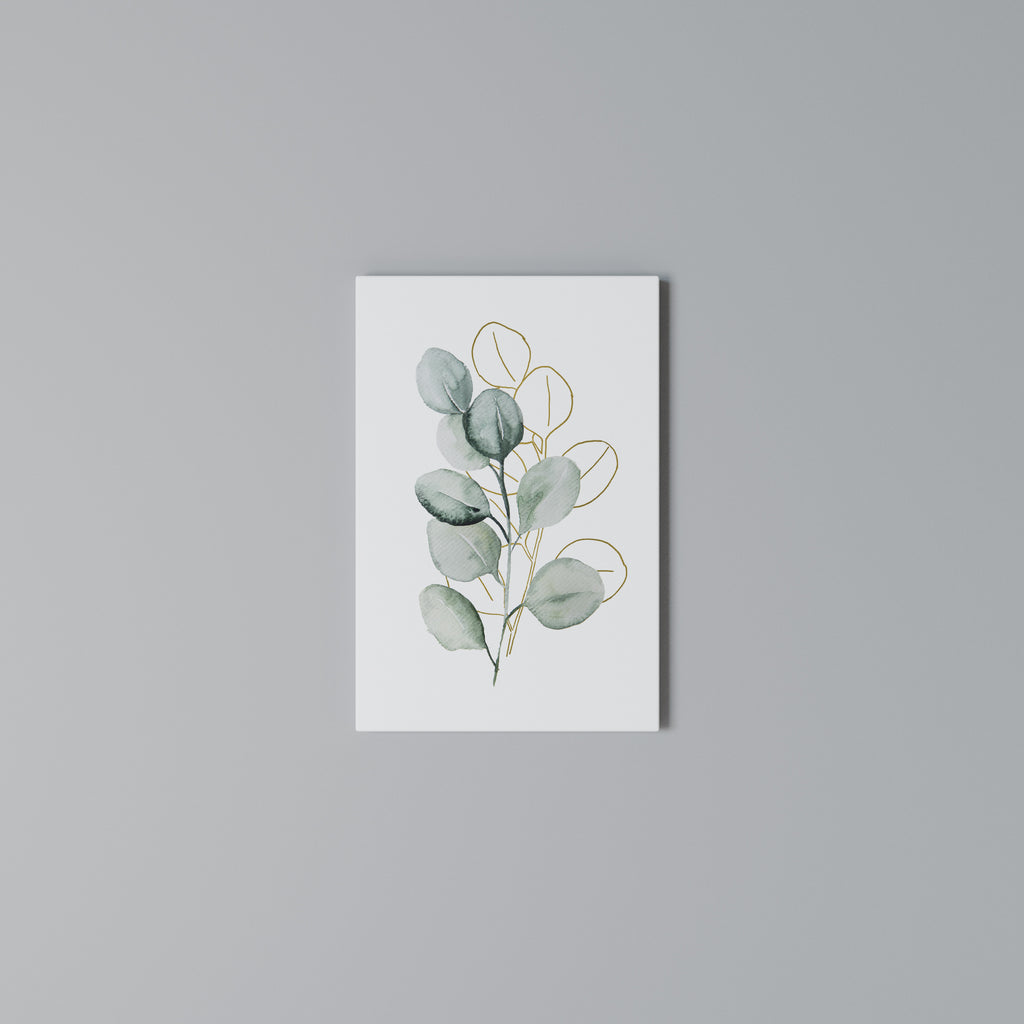 SILHOUETTES IN SOFT WATERS Vertical Canvas Print