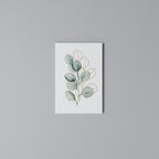 SILHOUETTES IN SOFT WATERS Vertical Canvas Print
