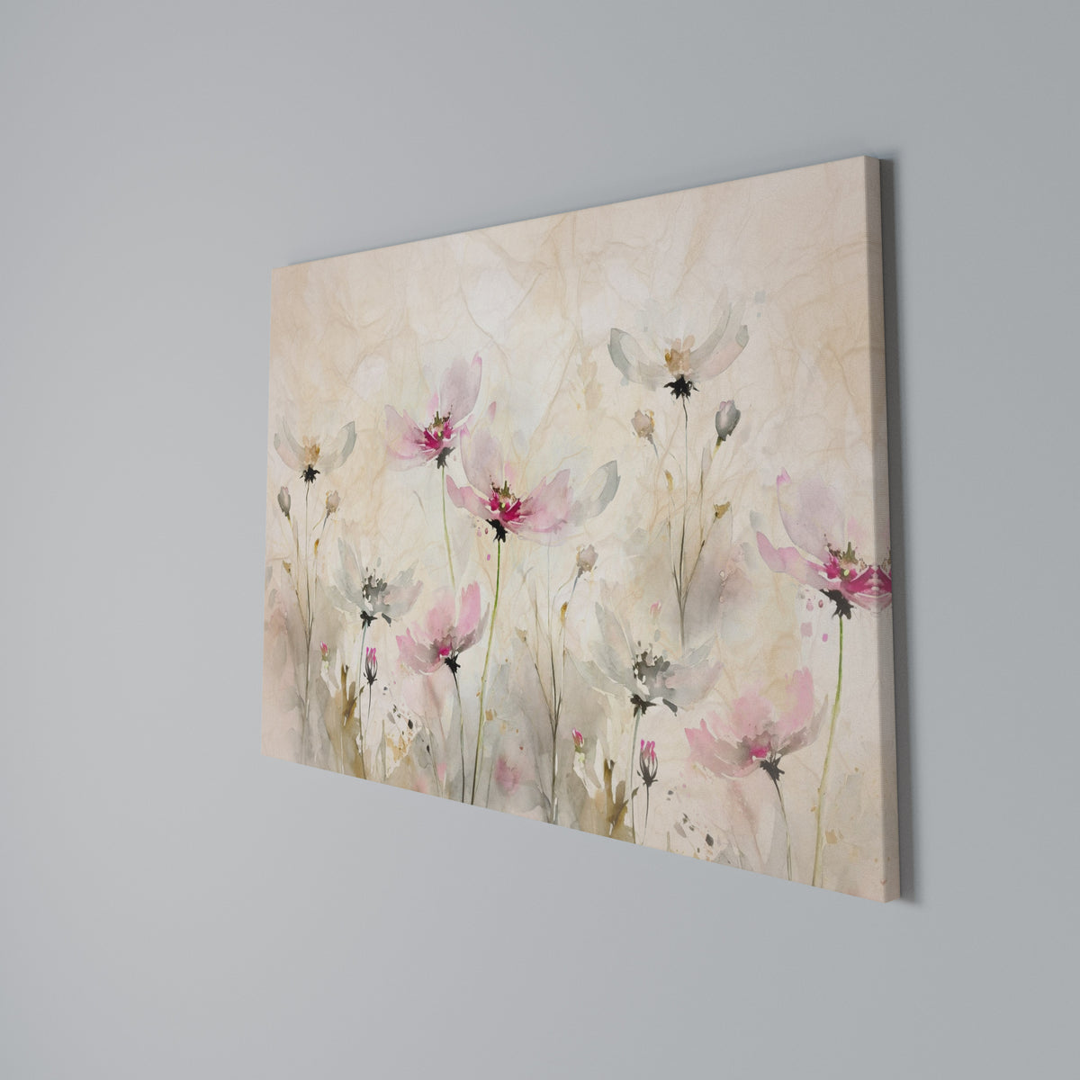 PAINTED LIGHTNESS Horizontal Canvas Print