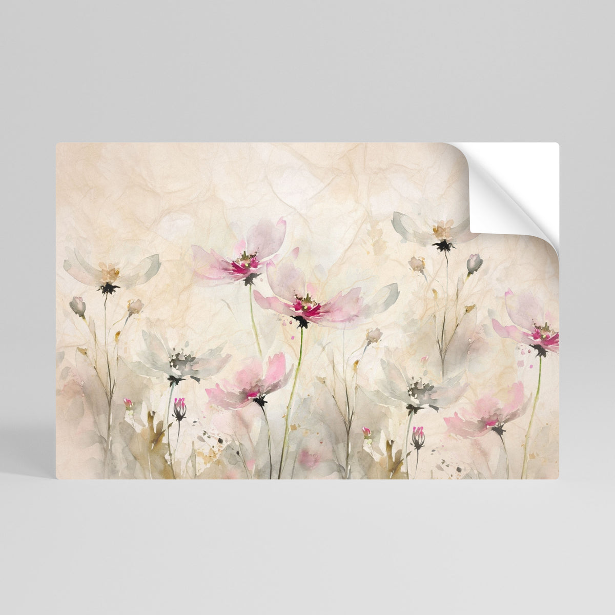 PAINTED LIGHTNESS Poster Orizzontale Adesivo