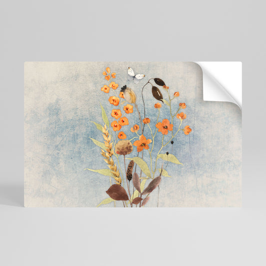 WHISPERS OF WILDFLOWERS Selbstklebendes Horizontal-Poster