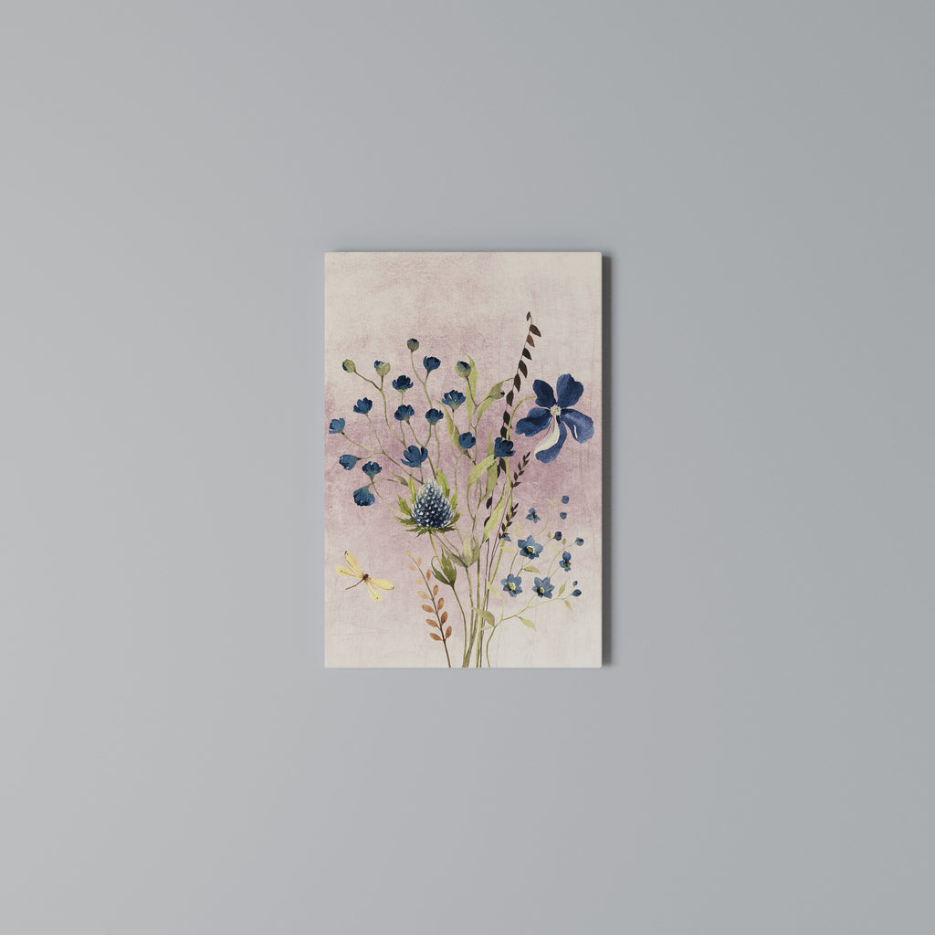 CORNFLOWER REVERIE Cuadro en lienzo vertical