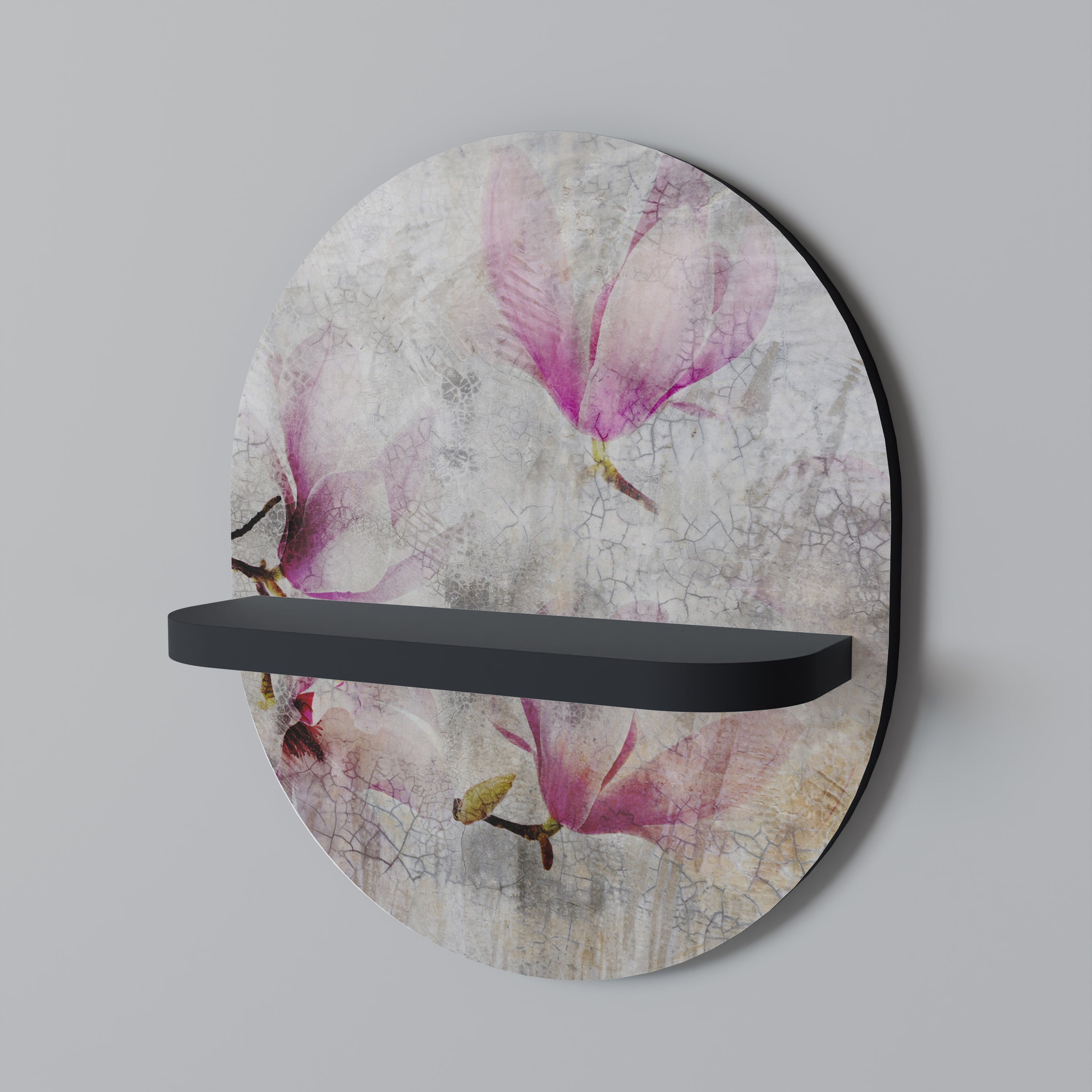 ASTONISHING MAGNOLIA Decorative Art Shelf