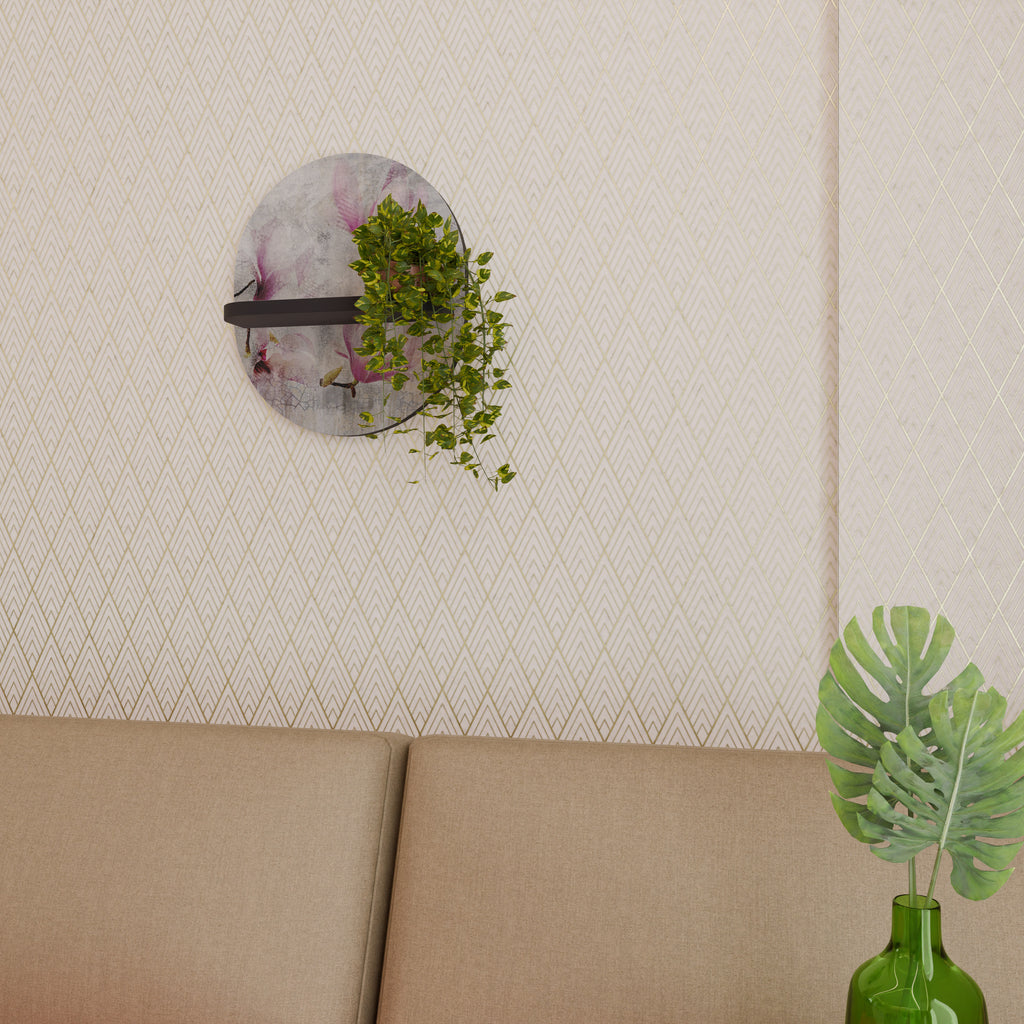 ASTONISHING MAGNOLIA Decorative Art Shelf