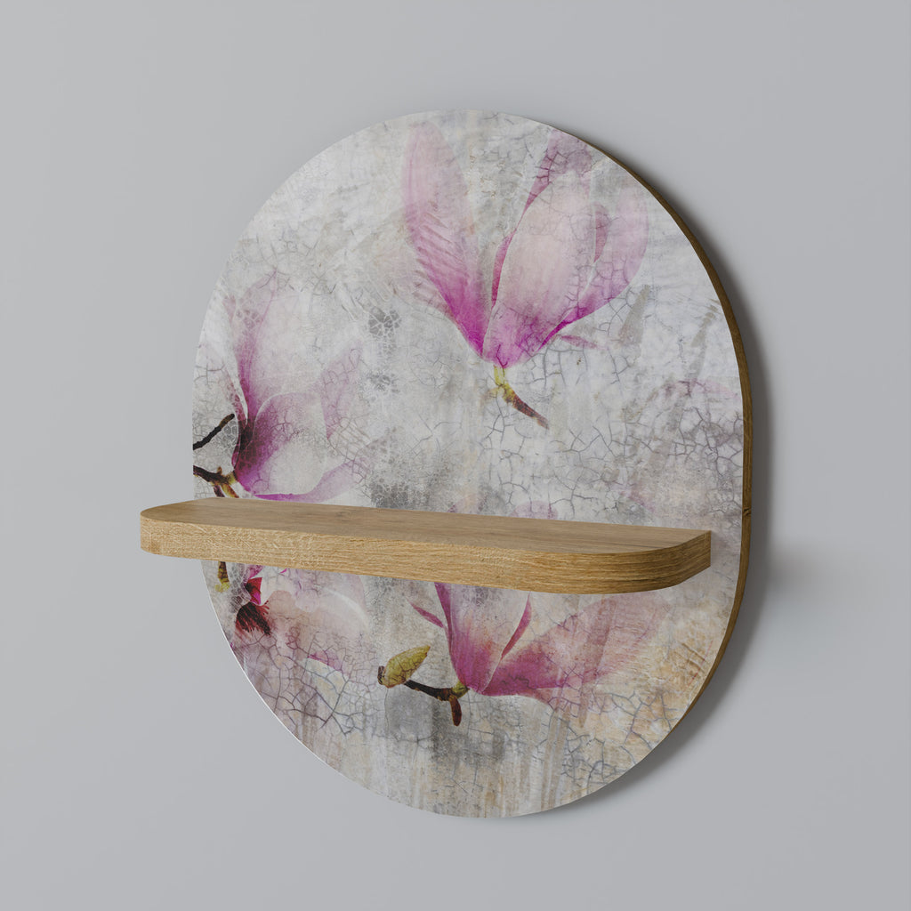 ASTONISHING MAGNOLIA Decorative Art Shelf