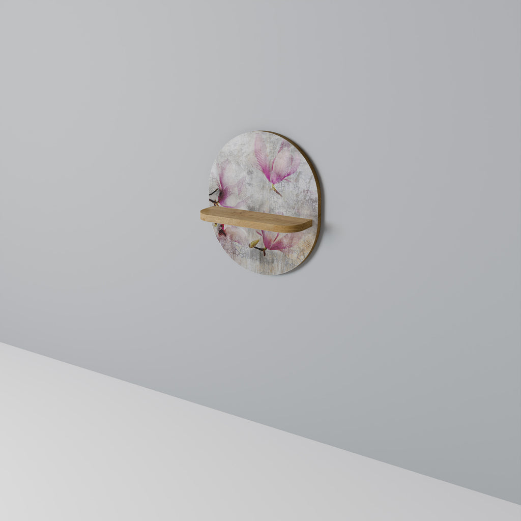 ASTONISHING MAGNOLIA Decorative Art Shelf