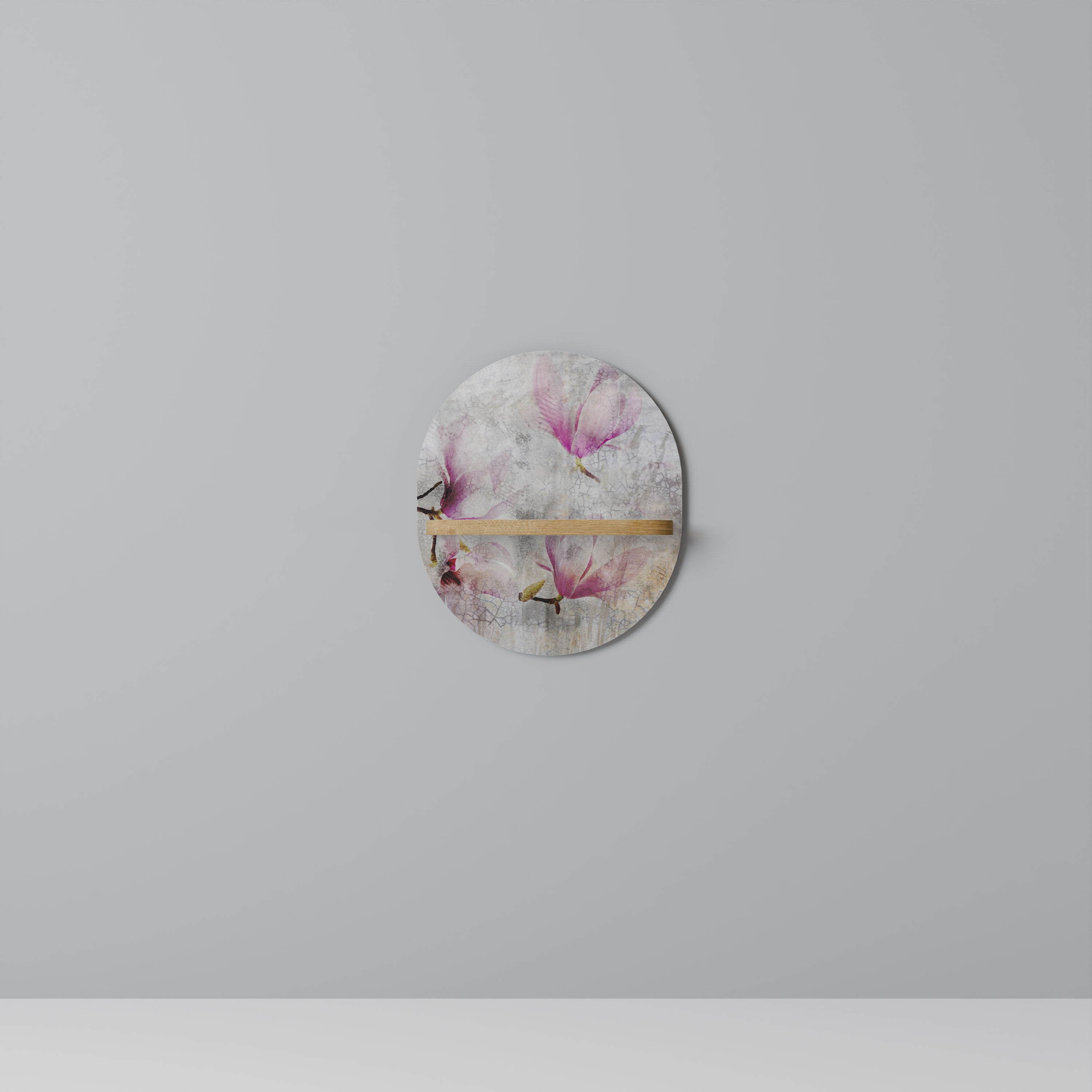 ASTONISHING MAGNOLIA Decorative Art Shelf