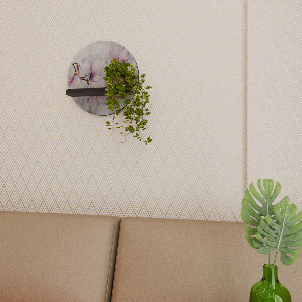 ASTONISHING MAGNOLIA Decorative Art Shelf