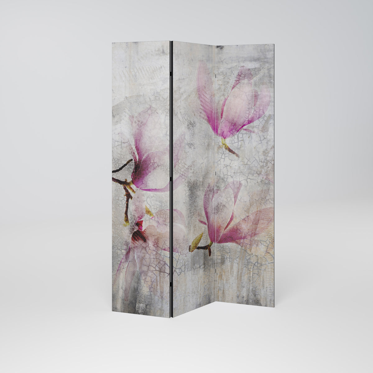 ASTONISHING MAGNOLIA 3-teiliger Paravent