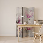 ASTONISHING MAGNOLIA 3-teiliger Paravent