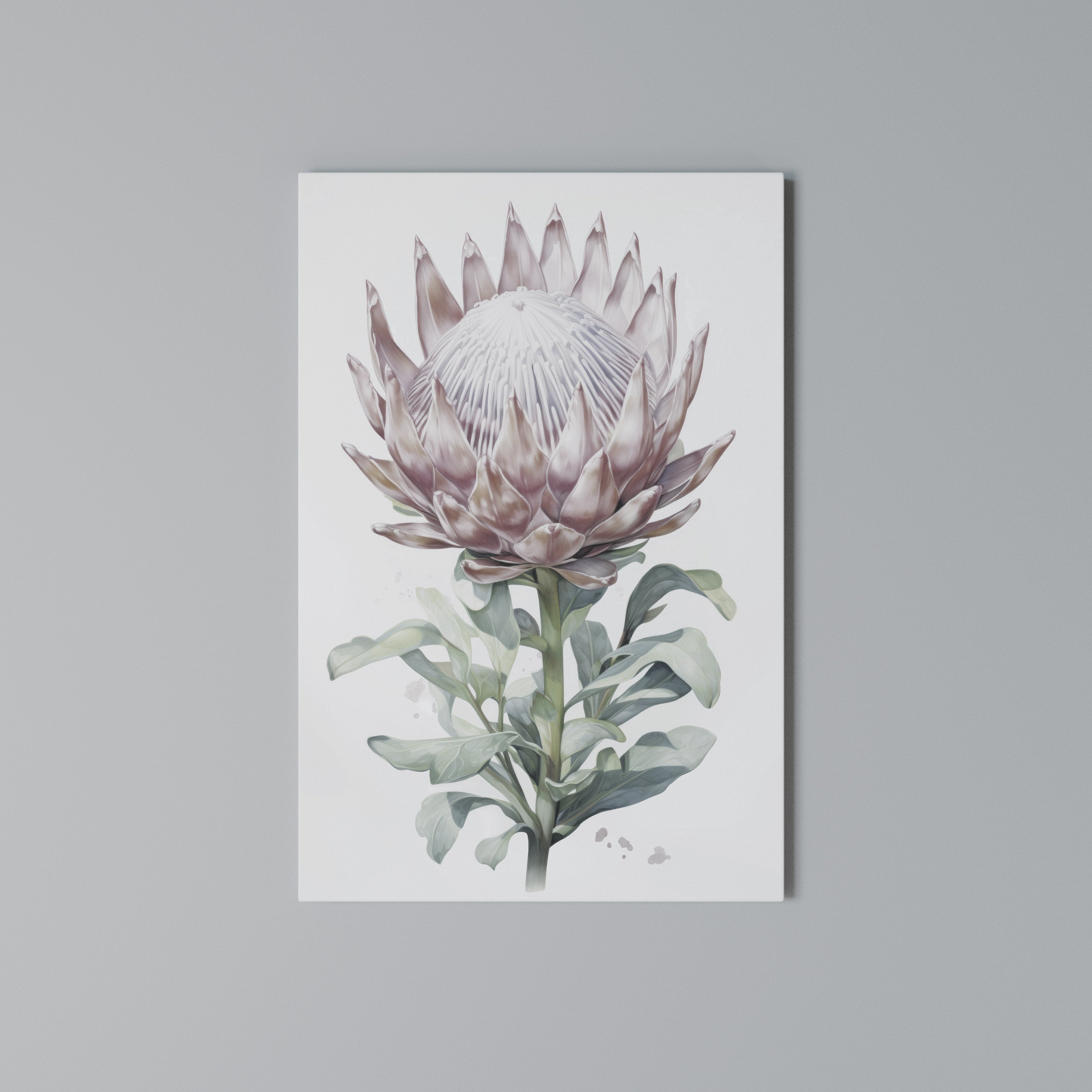 ROYAL PROTEA Vertical Canvas Print