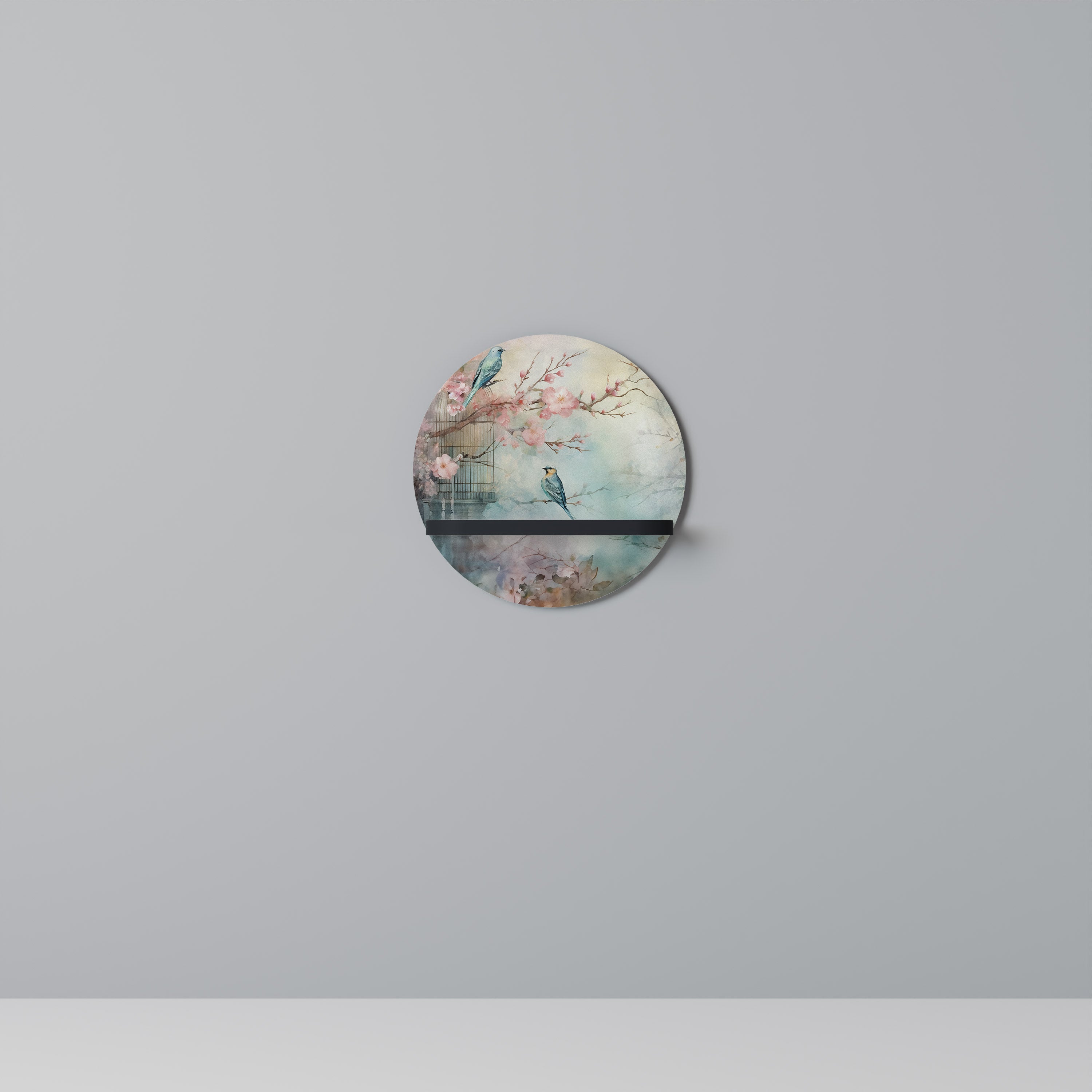 CHERRY BIRDSONG Decorative Art Shelf