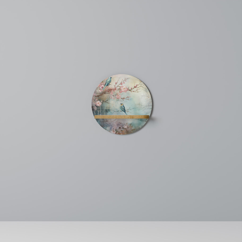 CHERRY BIRDSONG Decorative Art Shelf